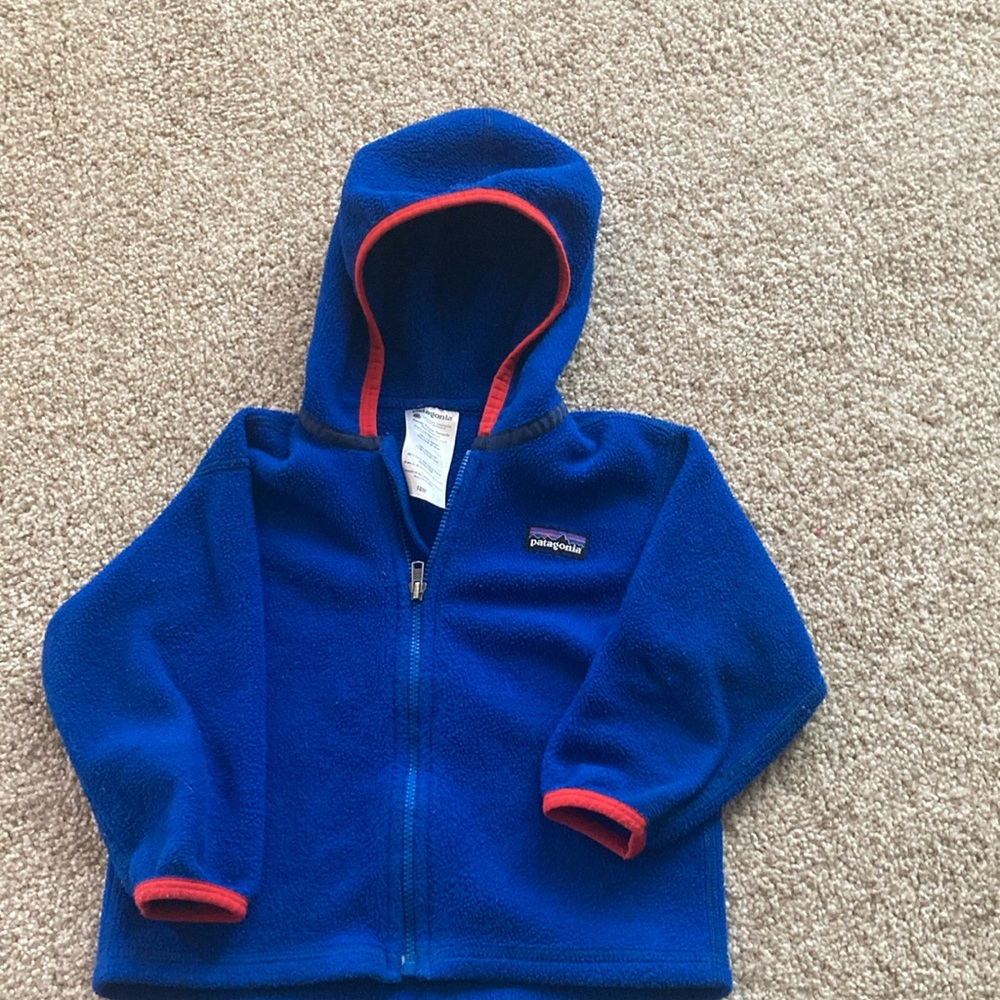Patagonia toddler fleece jacket 18M